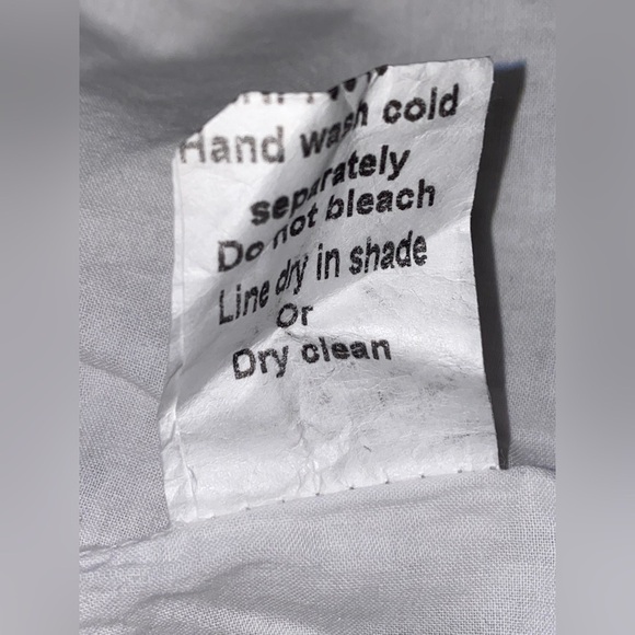 Valentina Naldi Eyelet Lace Peasant Blouse Feminine Women L Dainty Flowy Boho - Picture 4 of 5